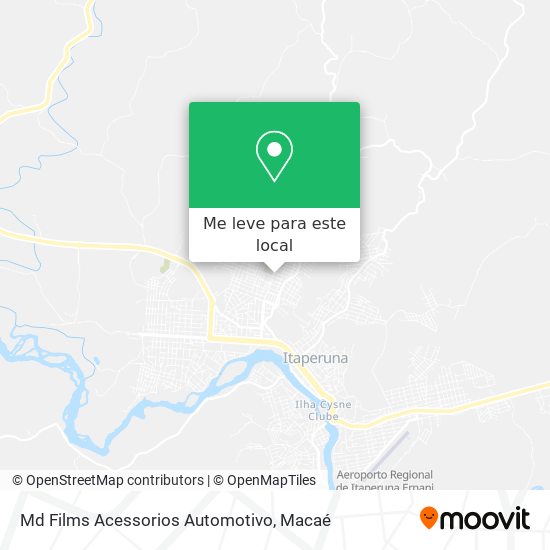 Md Films Acessorios Automotivo mapa