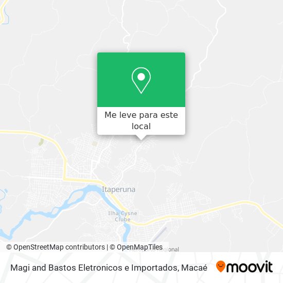Magi and Bastos Eletronicos e Importados mapa