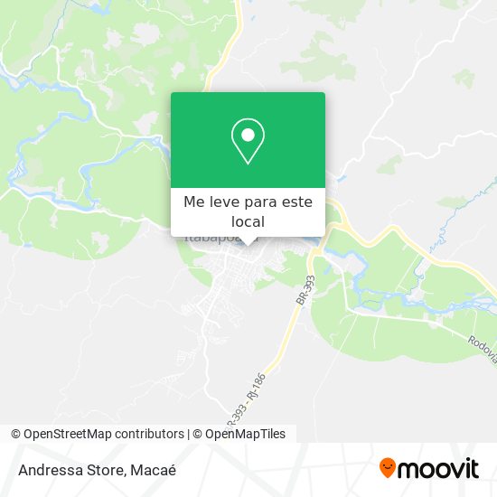 Andressa Store mapa