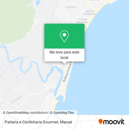 Padaria e Confeitaria Gourmet mapa