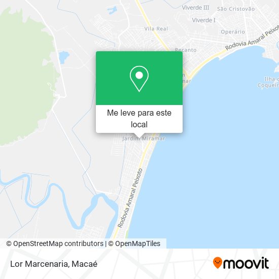Lor Marcenaria mapa