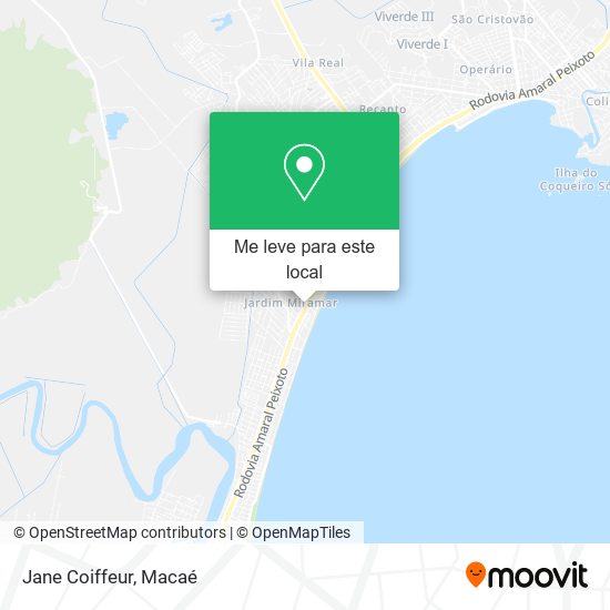 Jane Coiffeur mapa