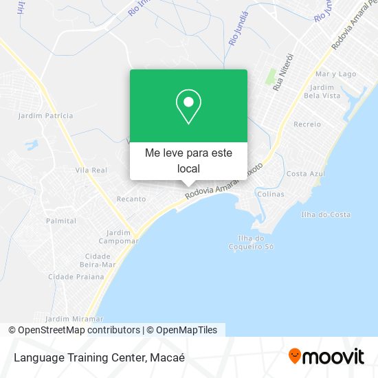 Language Training Center mapa