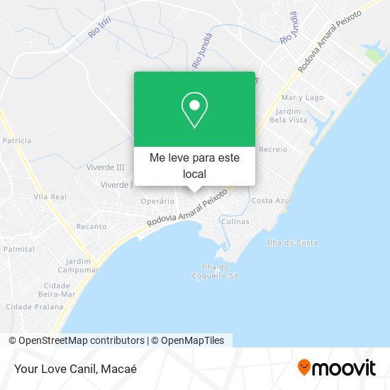 Your Love Canil mapa