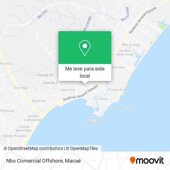 Nbs Comercial Offshore mapa
