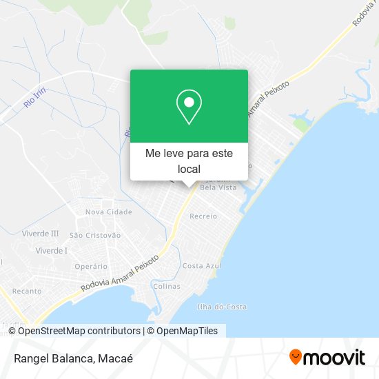 Rangel Balanca mapa