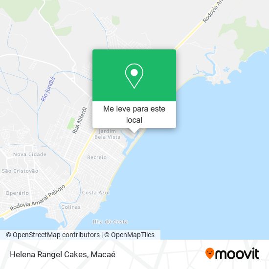 Helena Rangel Cakes mapa
