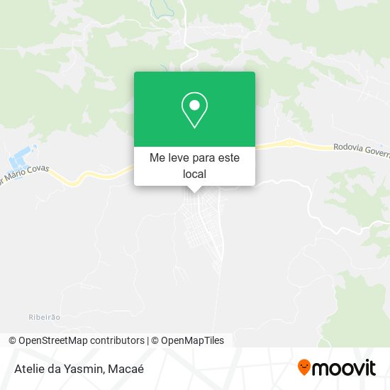 Atelie da Yasmin mapa