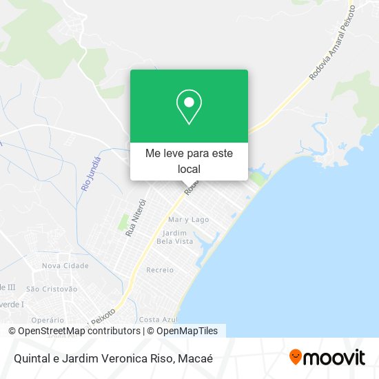 Quintal e Jardim Veronica Riso mapa