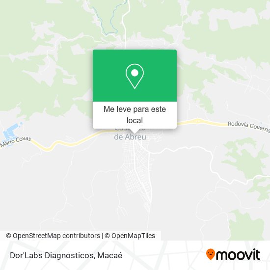 Dor'Labs Diagnosticos mapa