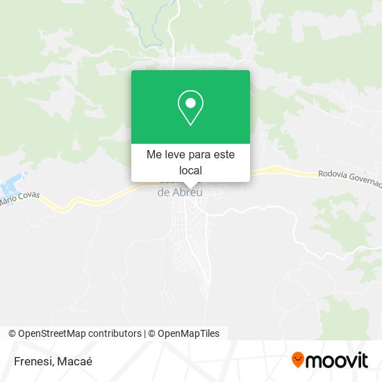 Frenesi mapa
