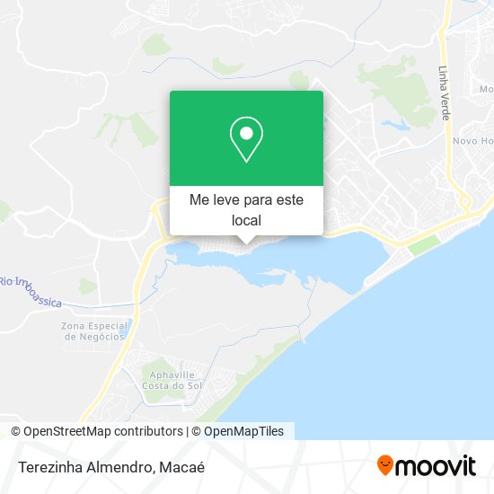 Terezinha Almendro mapa