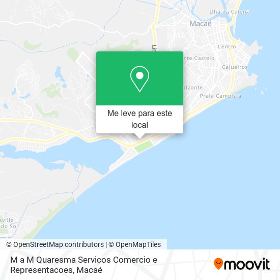 M a M Quaresma Servicos Comercio e Representacoes mapa