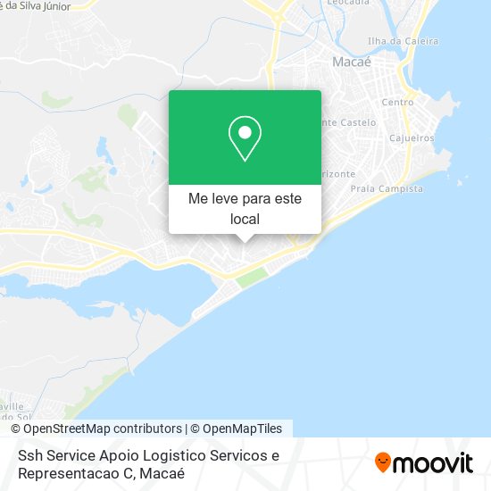 Ssh Service Apoio Logistico Servicos e Representacao C mapa