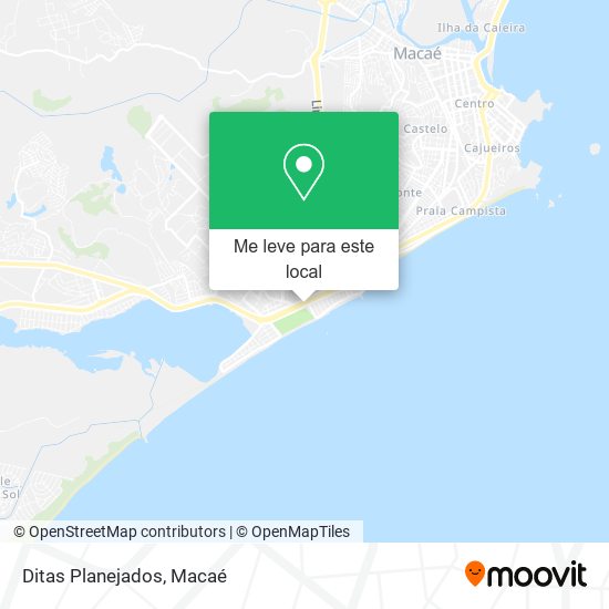 Ditas Planejados mapa