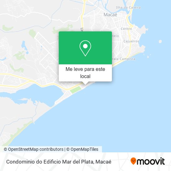 Condominio do Edificio Mar del Plata mapa