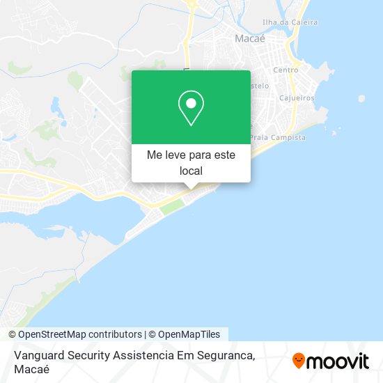 Vanguard Security Assistencia Em Seguranca mapa