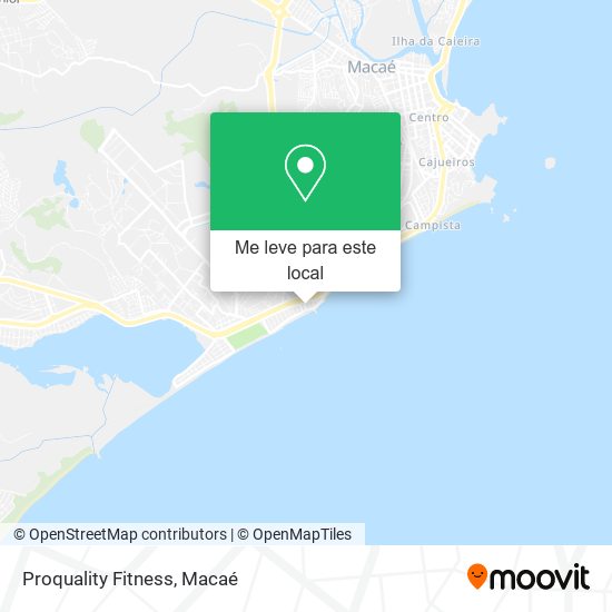 Proquality Fitness mapa