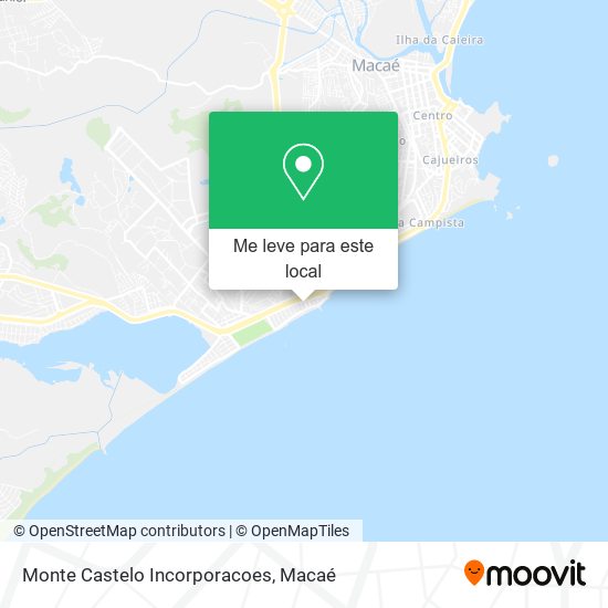 Monte Castelo Incorporacoes mapa