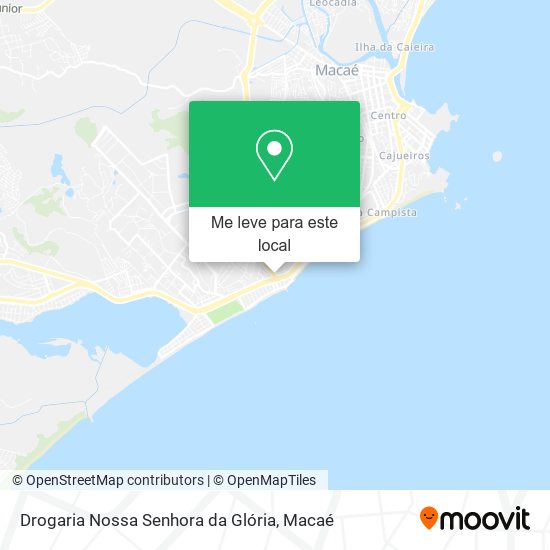 Drogaria Nossa Senhora da Glória mapa