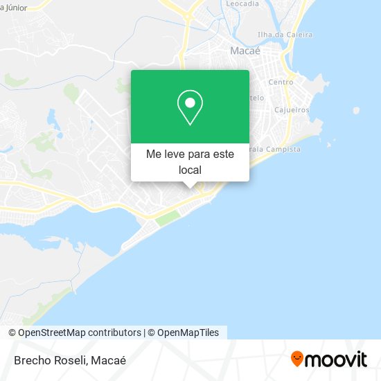 Brecho Roseli mapa