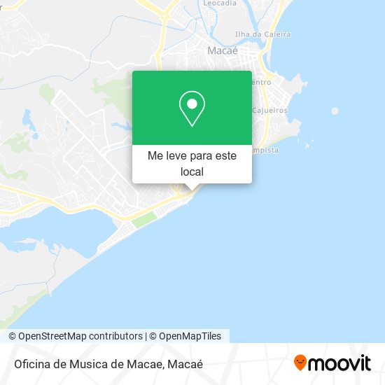 Oficina de Musica de Macae mapa