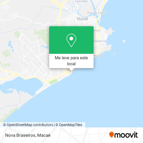 Nova Braseiros mapa