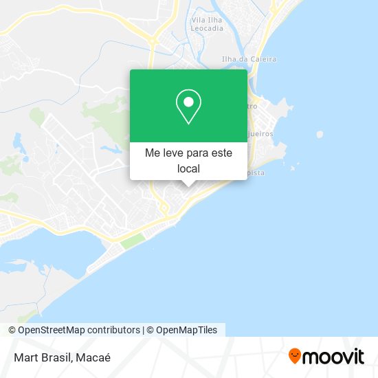 Mart Brasil mapa
