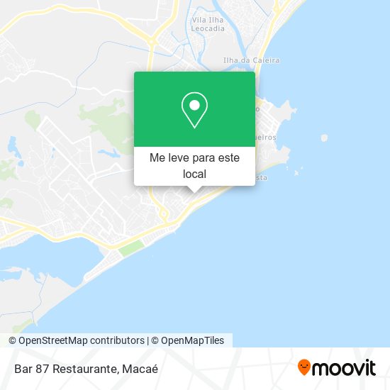 Bar 87 Restaurante mapa