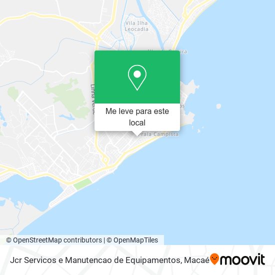 Jcr Servicos e Manutencao de Equipamentos mapa