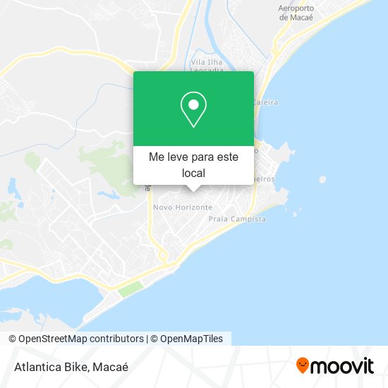 Atlantica Bike mapa