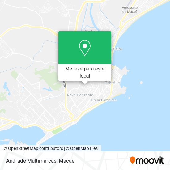 Andrade Multimarcas mapa