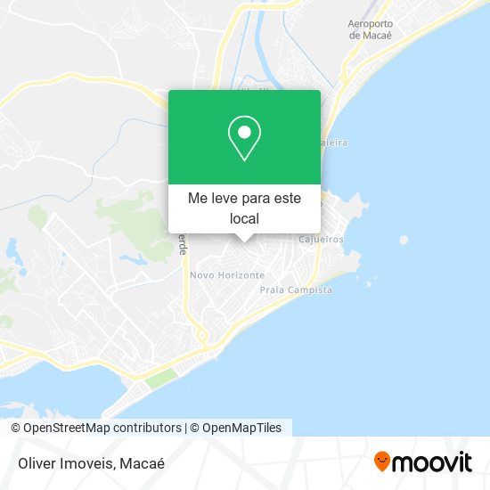 Oliver Imoveis mapa