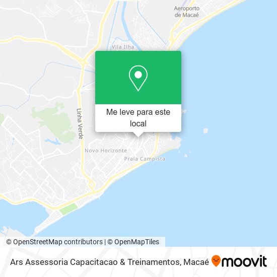 Ars Assessoria Capacitacao & Treinamentos mapa