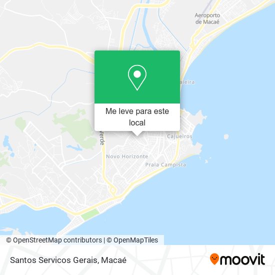 Santos Servicos Gerais mapa