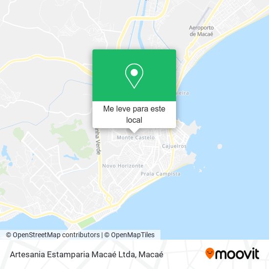 Artesania Estamparia Macaé Ltda mapa