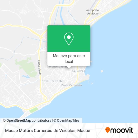 Macae Motors Comercio de Veiculos mapa