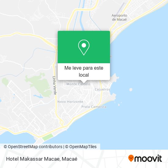 Hotel Makassar Macae mapa