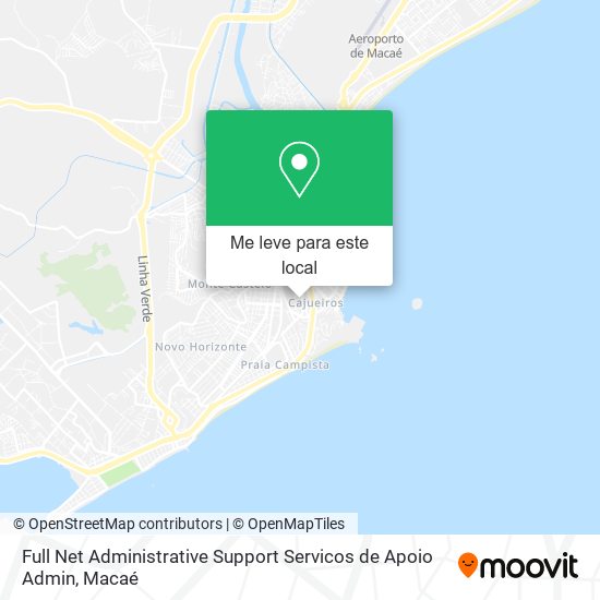 Full Net Administrative Support Servicos de Apoio Admin mapa