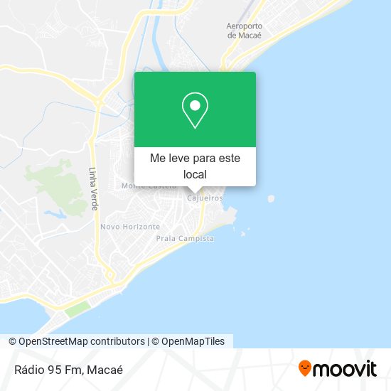 Rádio 95 Fm mapa