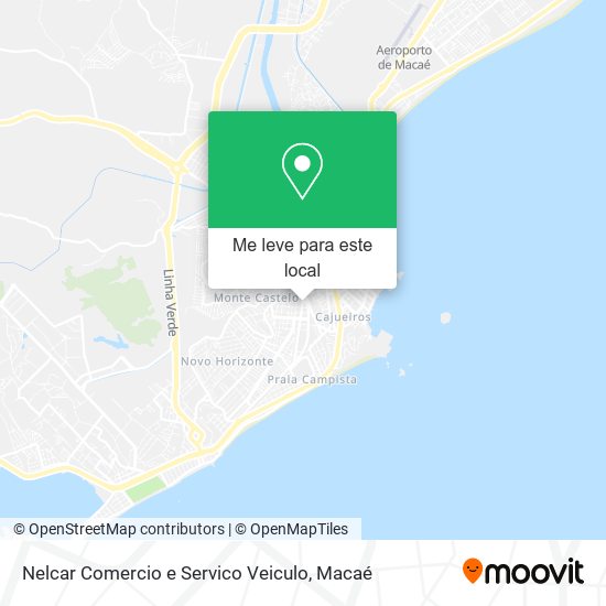 Nelcar Comercio e Servico Veiculo mapa