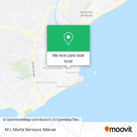 M L Murta Serviços mapa