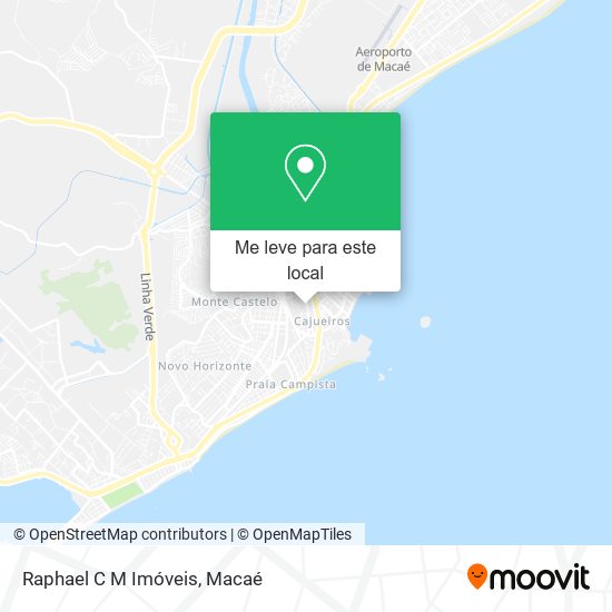 Raphael C M Imóveis mapa