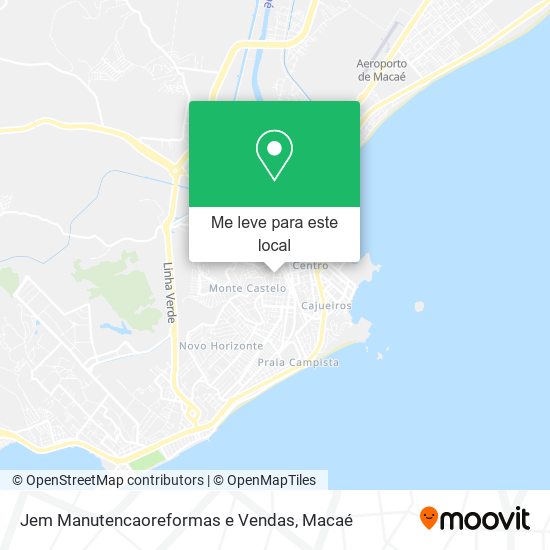 Jem Manutencaoreformas e Vendas mapa