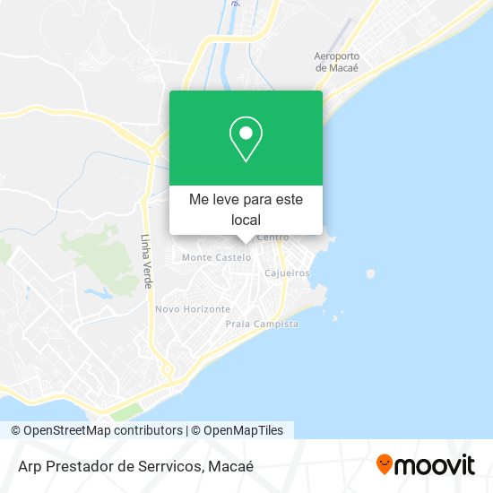 Arp Prestador de Serrvicos mapa