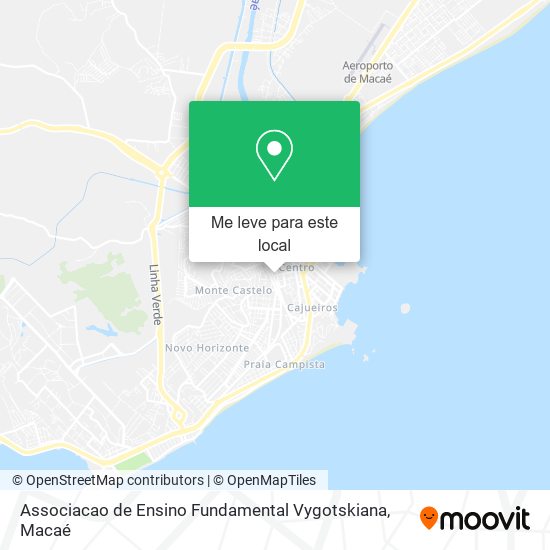 Associacao de Ensino Fundamental Vygotskiana mapa