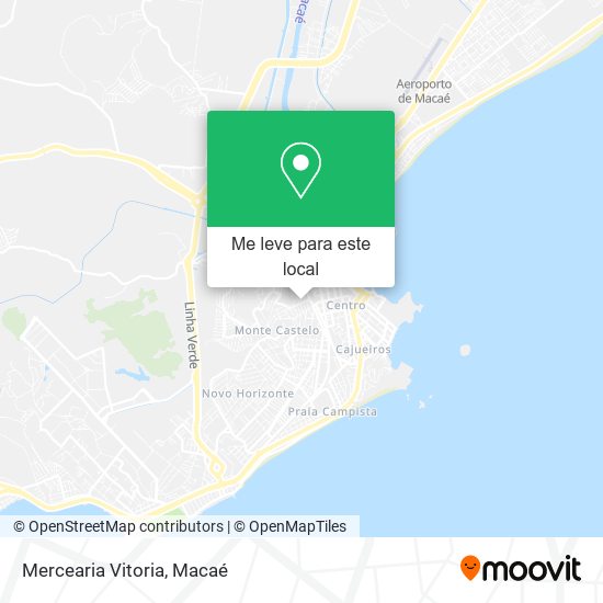 Mercearia Vitoria mapa