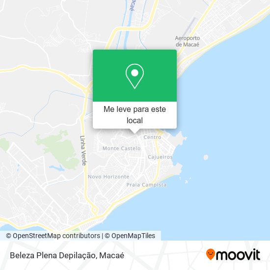 Beleza Plena Depilação mapa