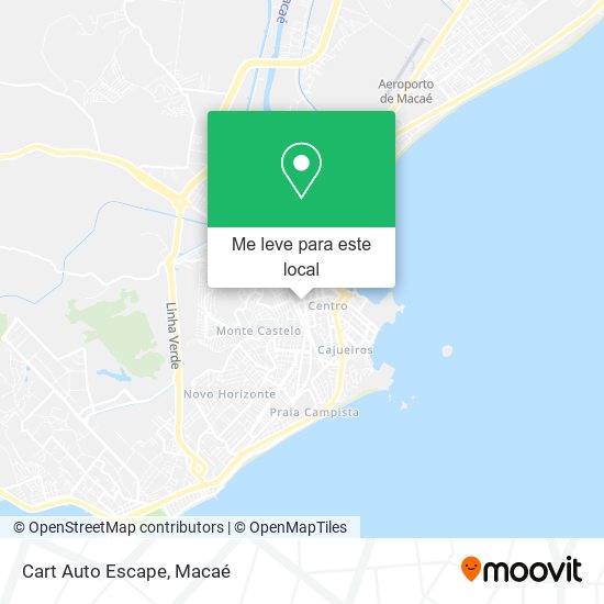 Cart Auto Escape mapa