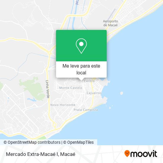 Mercado Extra-Macaé I mapa